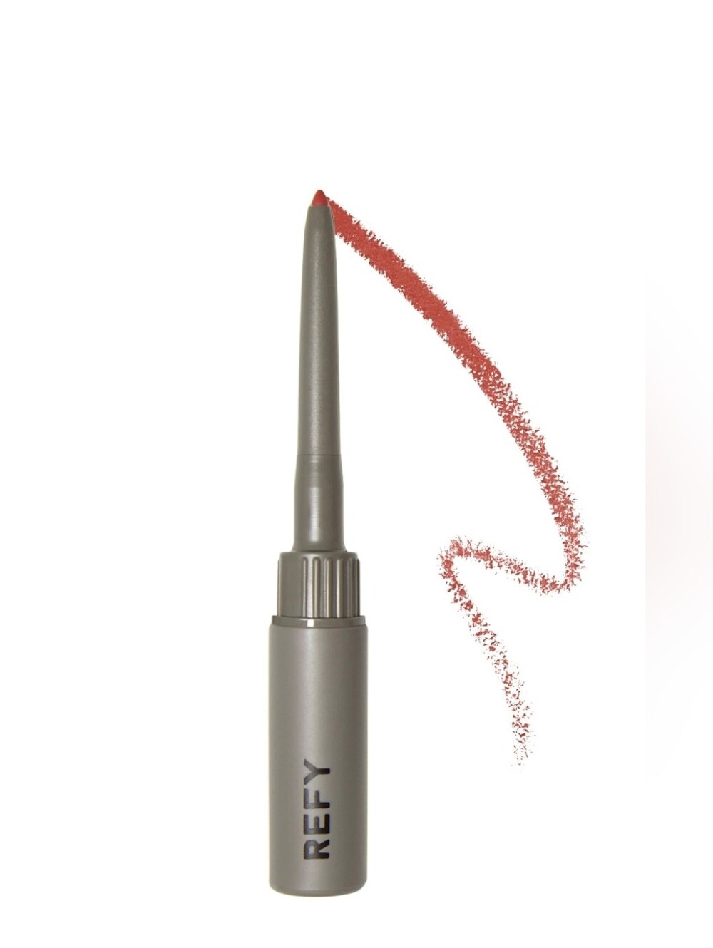 REFY Lip Sculpt Lip Liner & Setter DUSK/Dark, Mahogany pink.